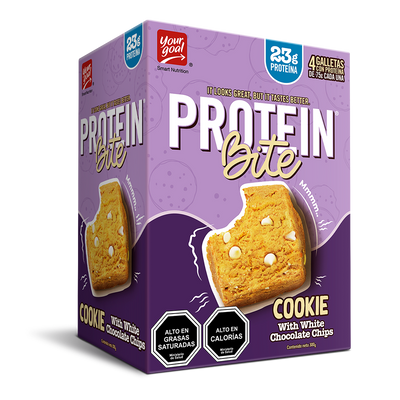 Protein Bite Cookie With White Chocolate Chips
