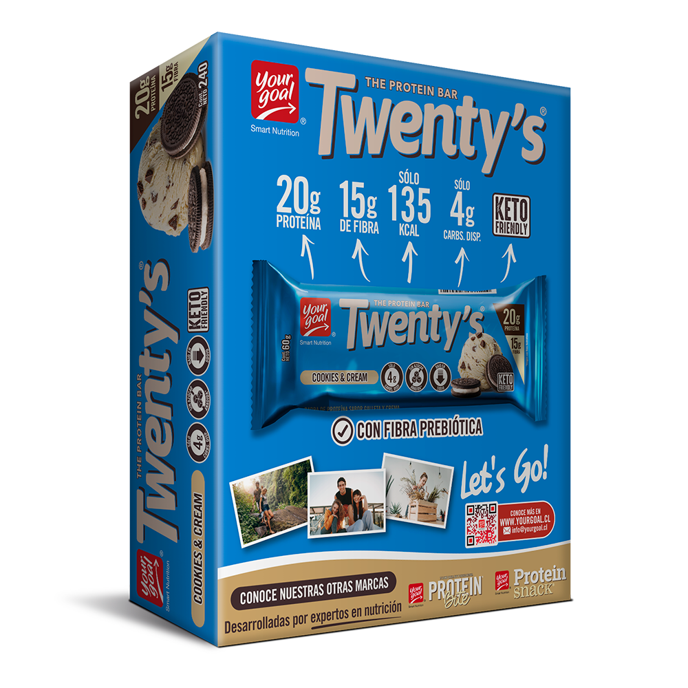 Twenty's Cookies & Cream (x4) – Your Goal