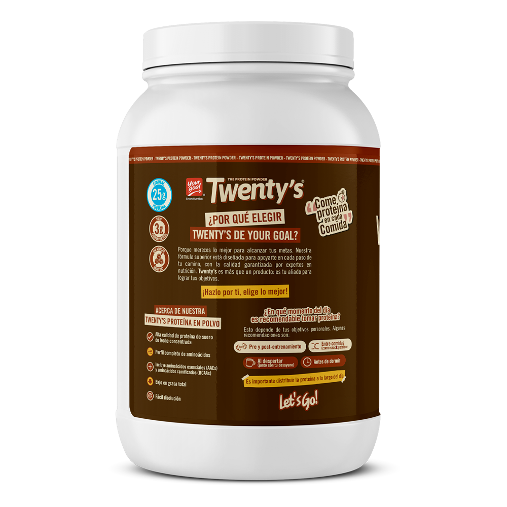 Twenty's Whey Protein Chocolate Milkshake