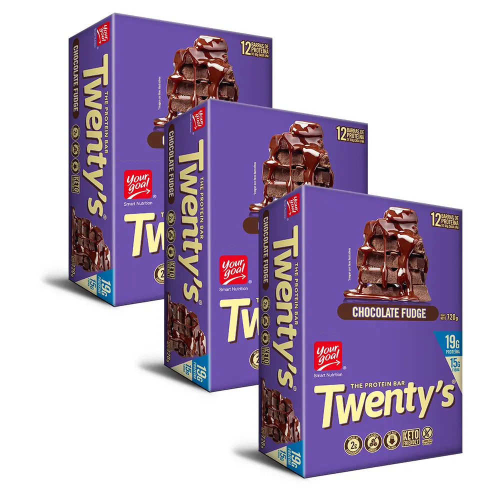 Pack 36 Barras Twenty's Chocolate Fudge