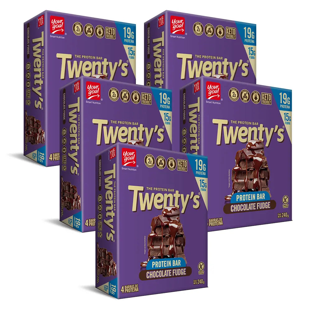 Pack 20 Barras Twenty's Chocolate Fudge