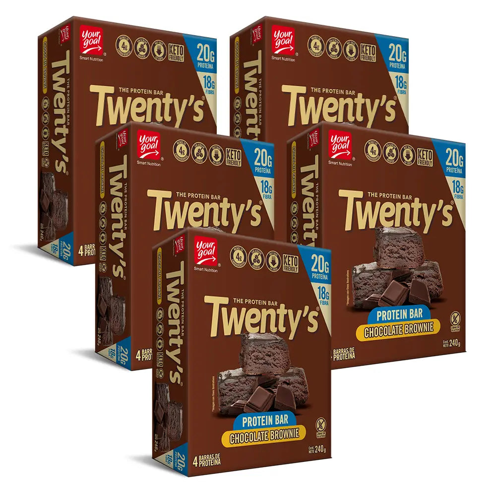 Pack 20 Barras Twenty's Chocolate Brownie