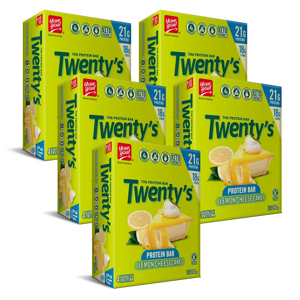 Pack 20 Barras Twenty's Lemon Cheesecake