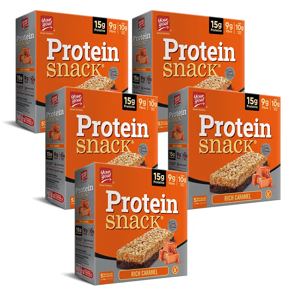 Pack 25 Barras Protein Snack Rich Caramel