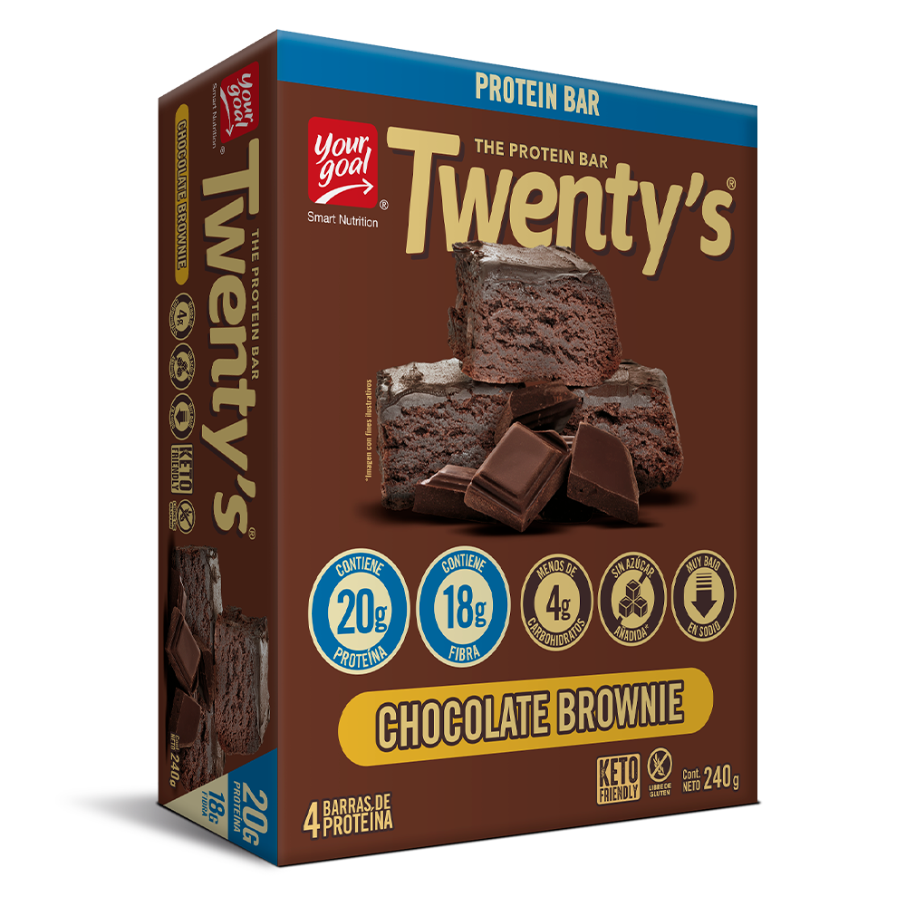 Twenty's Chocolate Brownie (x4)