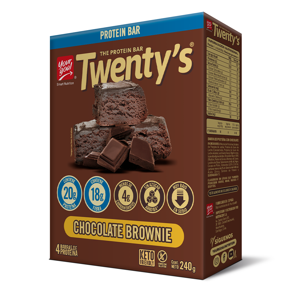 Twenty's Chocolate Brownie (x4)