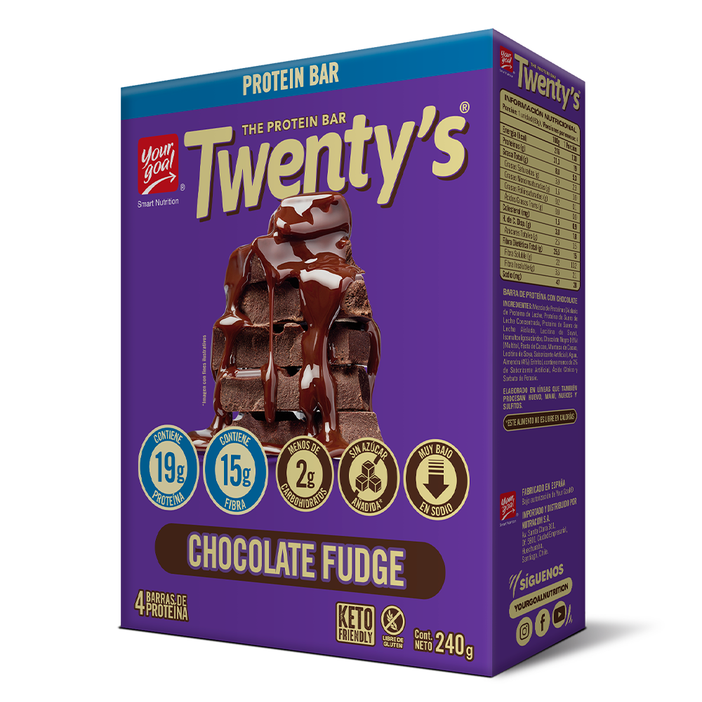 Twenty's Chocolate Fudge (x4)