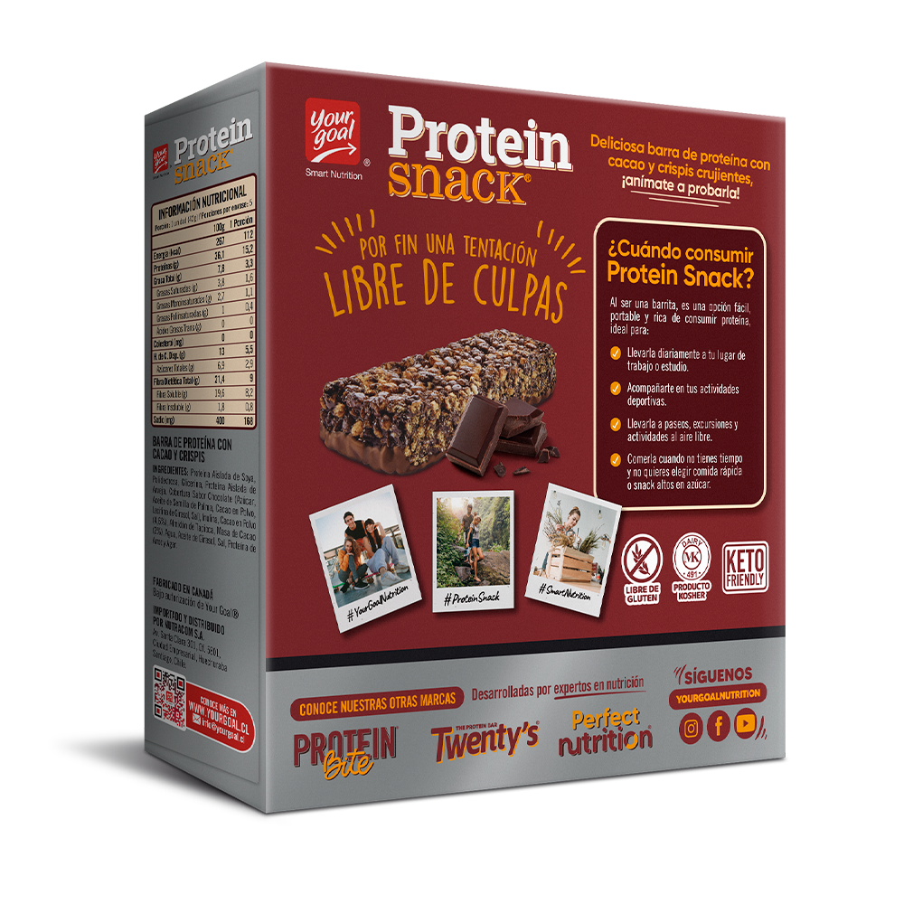 Protein Snack Chocolate & Crispis