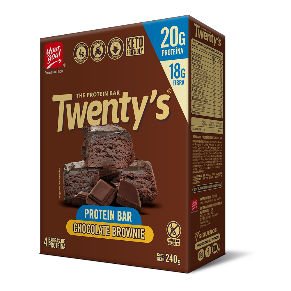 Twenty's Chocolate Brownie (x4)